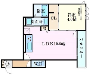 グランメゾン霞の物件間取画像